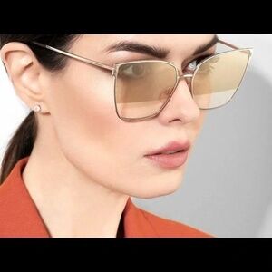 NEW "AUTHENTIC" FORD TF 653 HELENA 18C SILVER HAVANA AUTHENTIC SUNGLASSES 59-15.